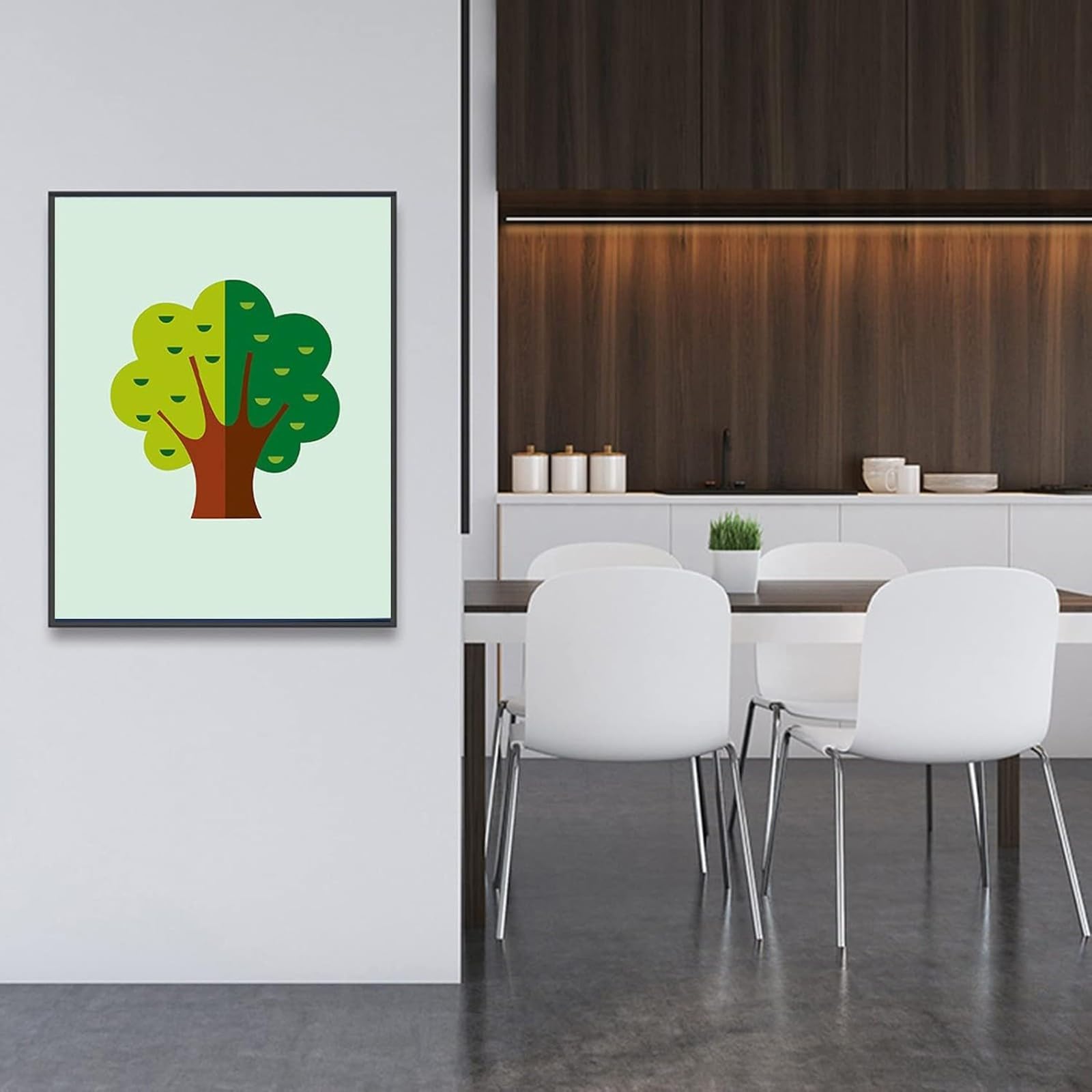 Coperchio della scatola dei fusibili decorativo pe Quadro elettrico, coperture moderne, interruttori di sicurezza elettrici creativi, dipinti da appendere alla parete, dipinti nascosti(E,40cmx50cm)