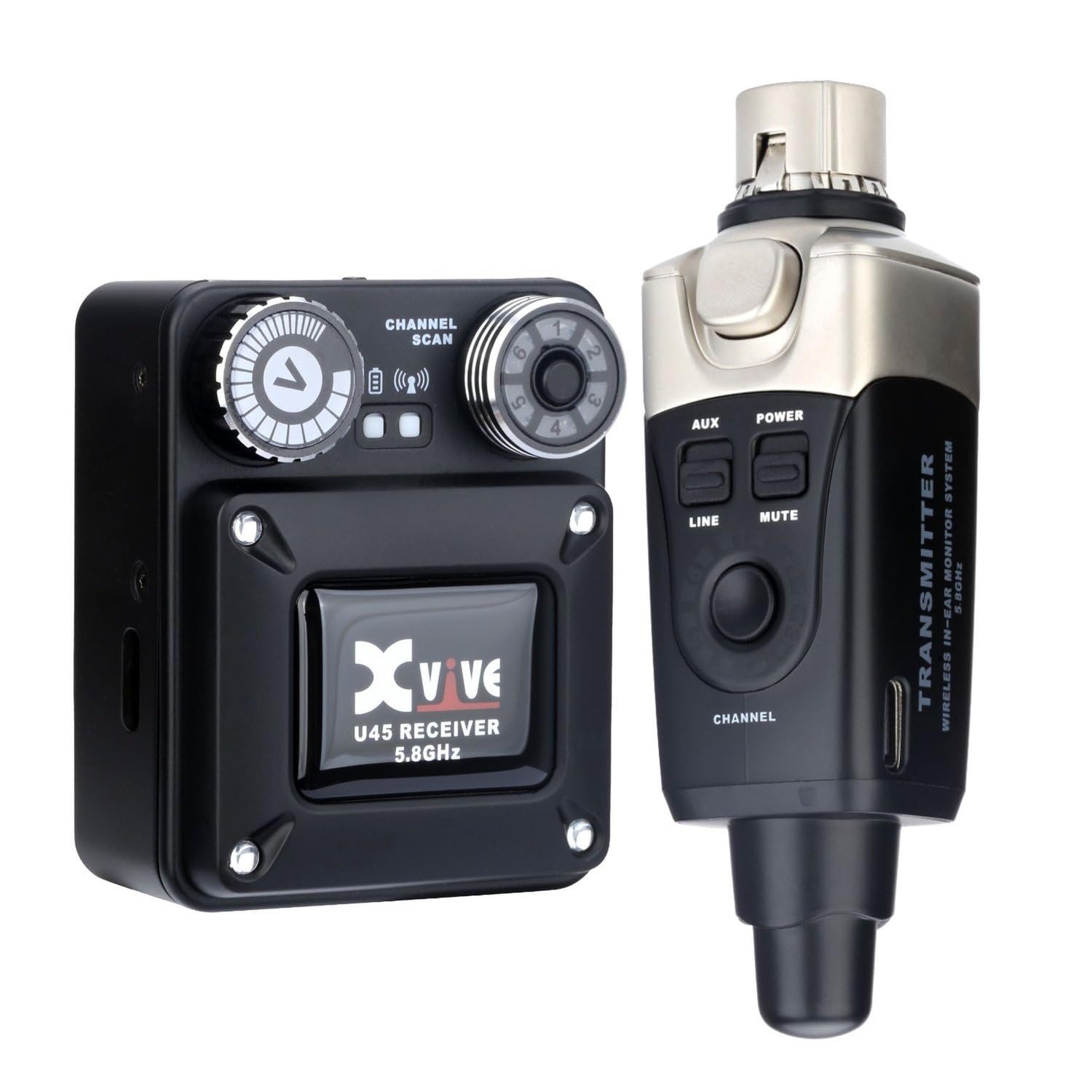 XVIVE U45 Wireless IN Ear System Black