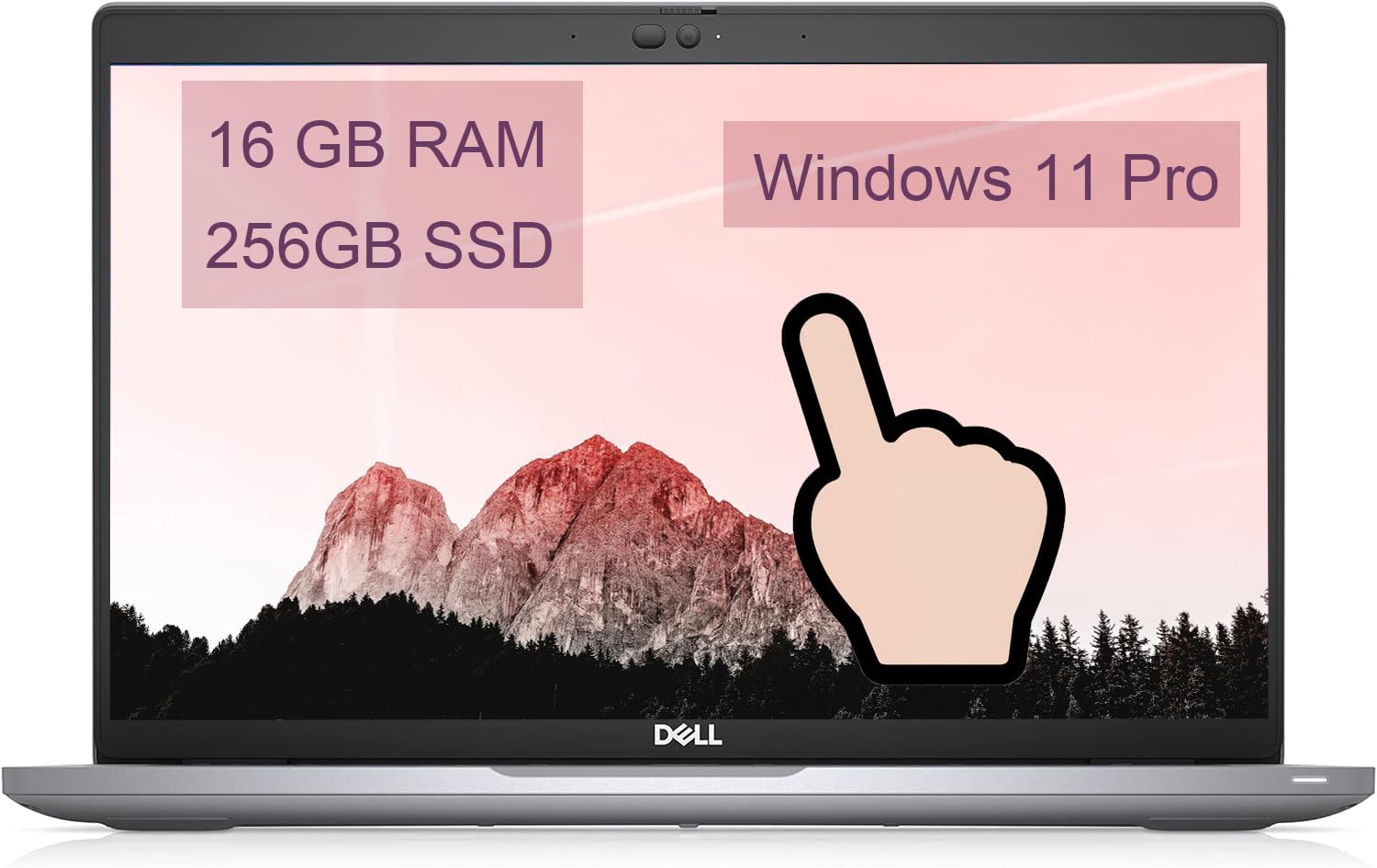 Dell Latitude 5420 14" FHD Touchscreen Laptop, Core i5-1145G7, 16 GB RAM, 256 GB SSD, CAM, Windows 11 Pro (Renewed)