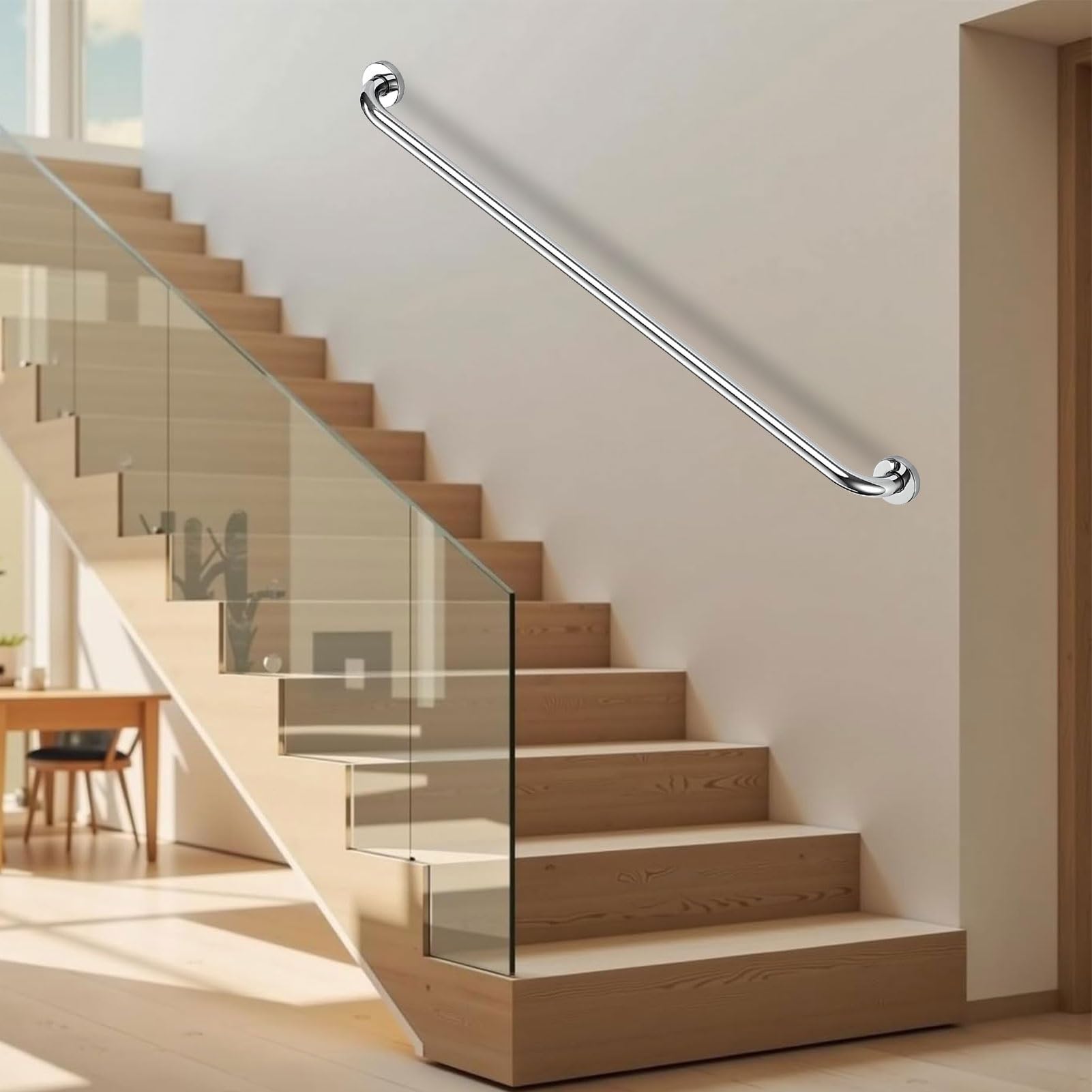 Kit de main courante d'escalier pour sécuriser les marches de maison