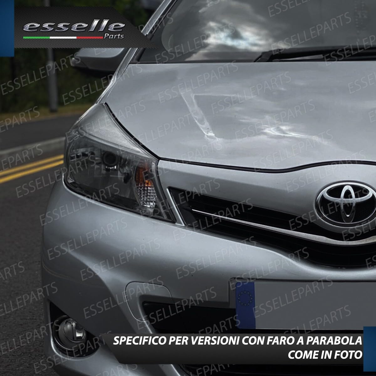 Kit LED H4 Compatibile per Toyota Yaris MK3 Restyling Dal 2017 8000 Lumen 6000K Bianco Ghiaccio CANBUS Plug & Play Anabbaglianti Abbaglianti