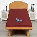 Trance Cotton Feel Terry Ultra Soft Waterproof Small | DIWAN Single Size Mattress Protector | Breathable - Hypoallergenic Bed Protector (72x30 inch | 6x2.5 feet, Maroon - Pack of 1) gallery image
