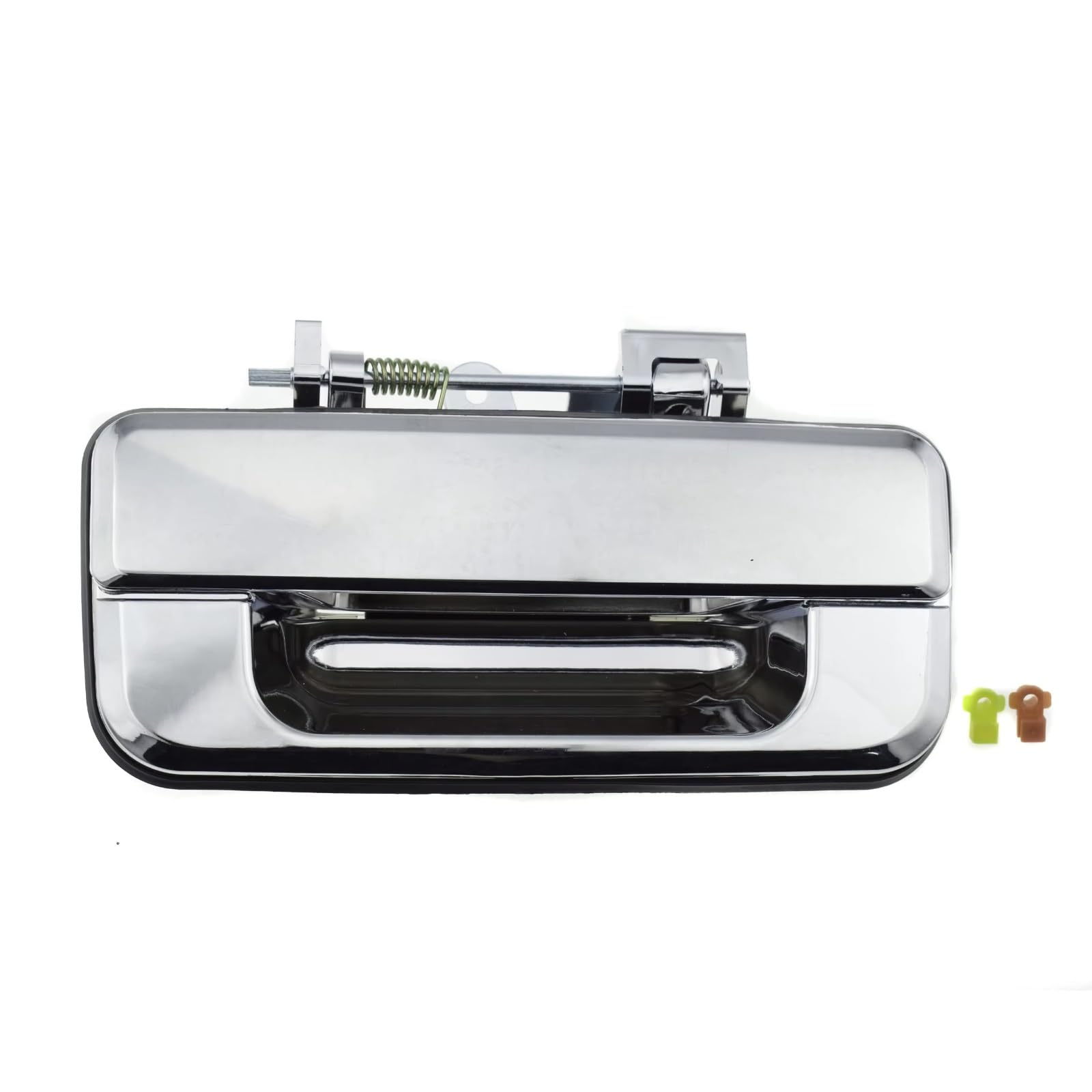 Iukmr Chrome For For Ranger Pj Pk Pickup 2.3L 3.0L 4. 2006-2011 Black/ Car Tailgate Trunk Handle Car Outer Door Handle(Chrome)