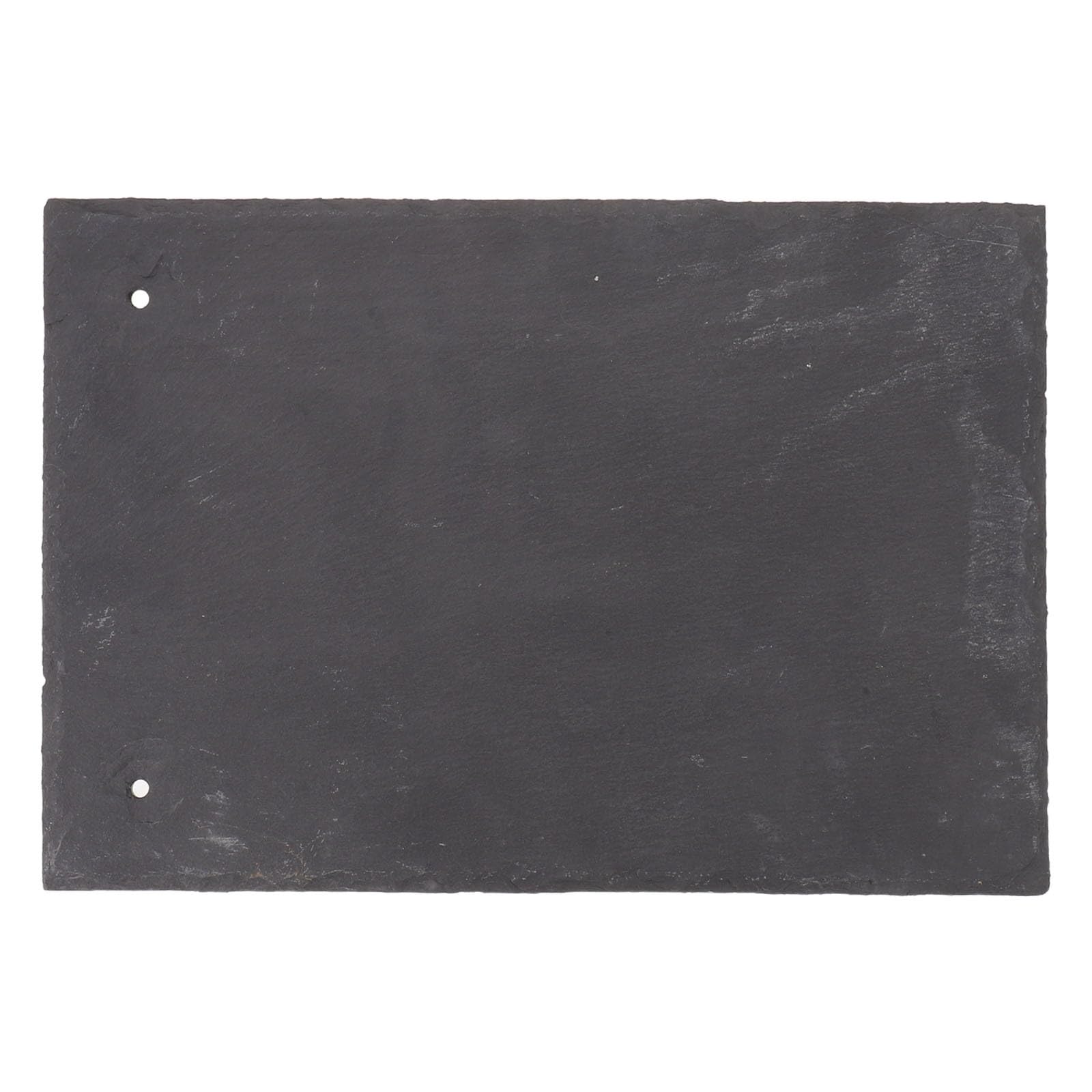 Teja para tejados - Teja de pizarra - Panel decorativo para reparación de tejados exteriores para villa, casa, cobertizo, establo, jardín, 11,93 x 7,87 x 0,2 pulgadas, negro