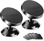 【2-PACK】Magnetic Phone Holder Car, [ Strong Magnet ] Universal Dashboard Magnetic Cell Phone Holder Car [ 360° Rotation ] Hands Free magnetic Car Phone Holder Mount Fits All Cell Phone,GPS, iPhone etc