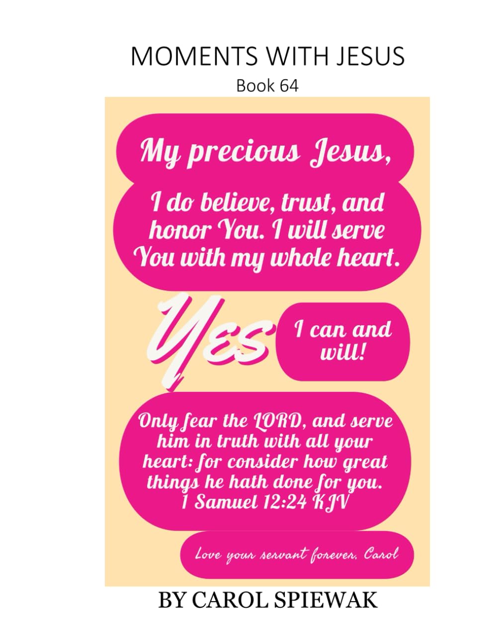 Moments With Jesus Book 64 (Moments with Jesus: a daily devotional)