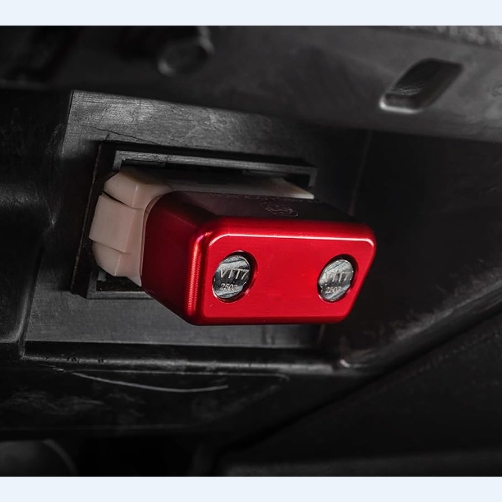 Blocco Porta OBD2, Protezione Antifurto in Metallo Interfaccia OBD fideiussione con Strumento di Rimozione Dedicato, per Auto SUV Camion