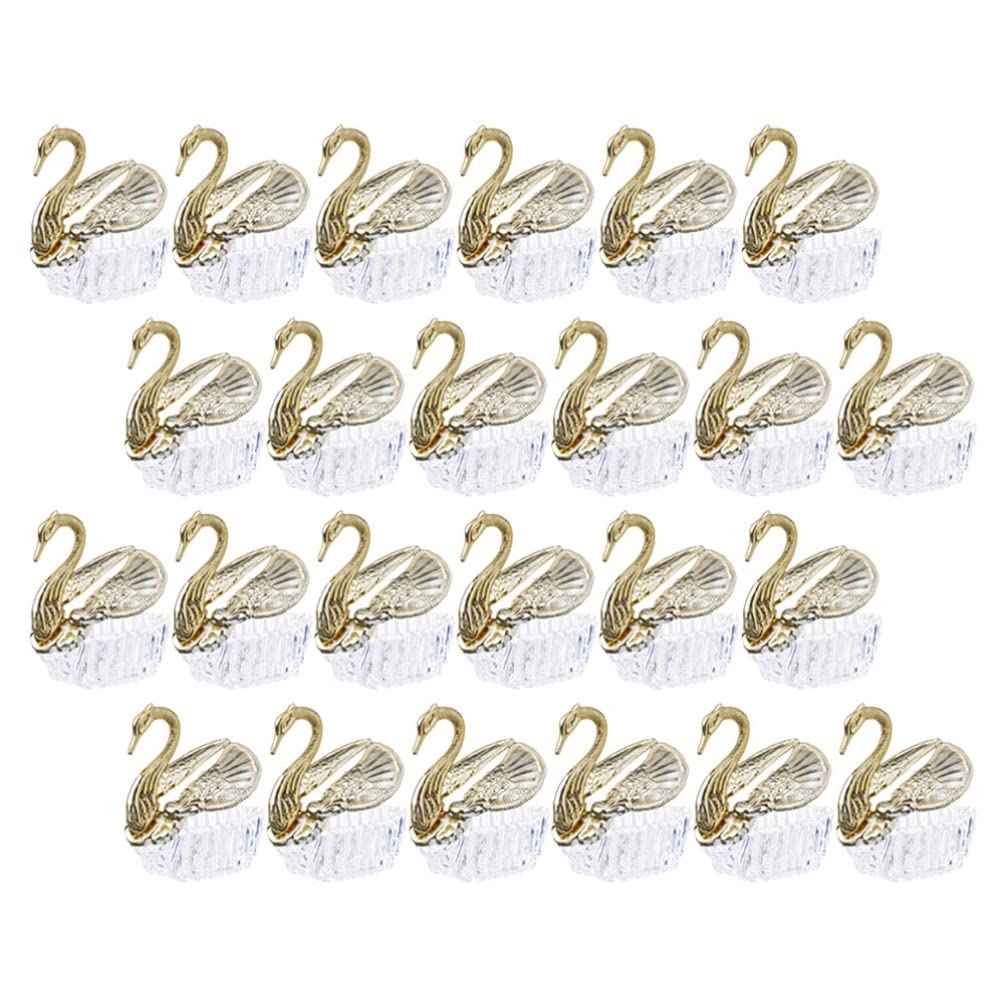 HEMOTON 24pezzi Scatole Decorativa Per Confetti Matrimonio Set Design Per e Souvenir
