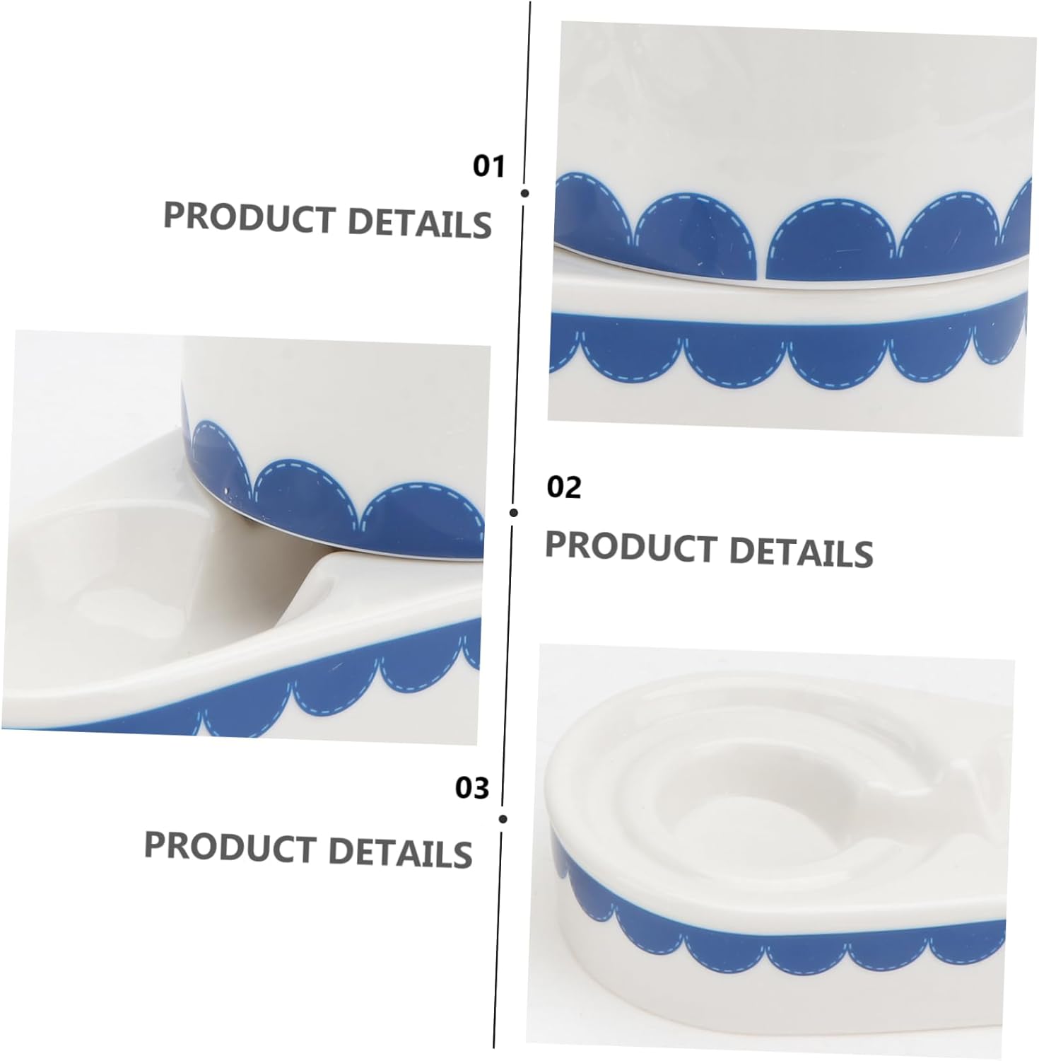 Generic Automatic Rabbit Water Bowl Ceramic Pet Waterer Leakproof Easy-Clean Safe for Pets