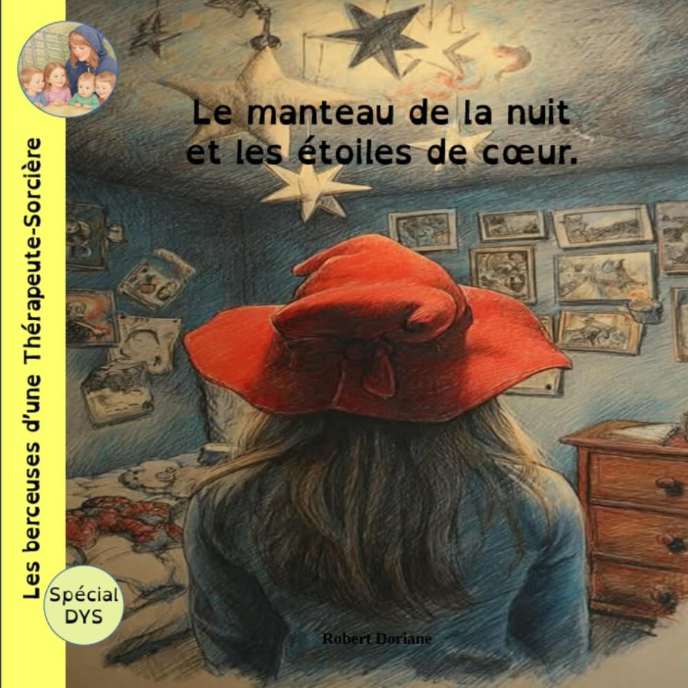 Les berceuses d'une Thérapeute-Sorcière: Le manteau de la nuit et les étoiles du cœur.