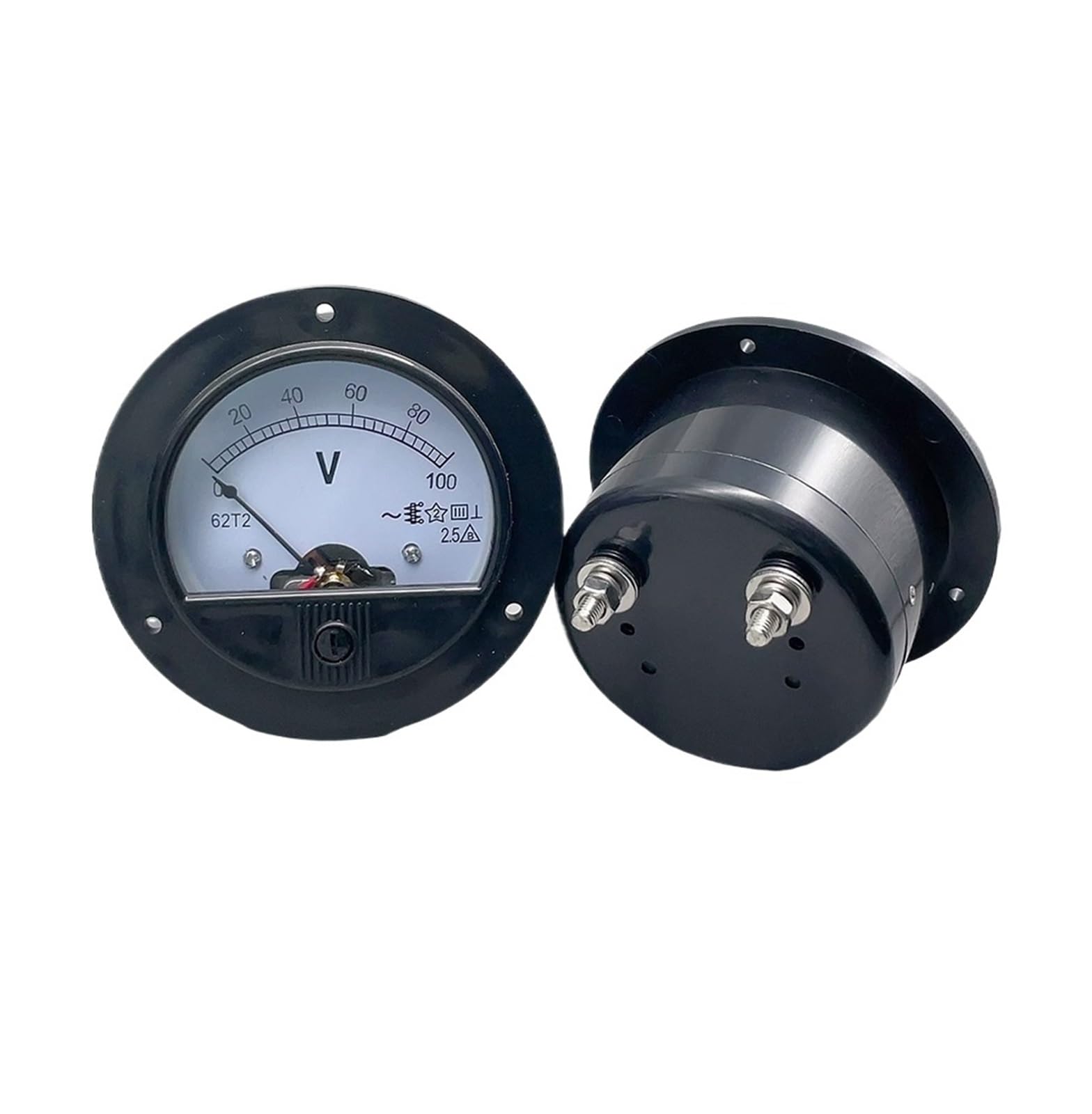 AC 62T2/65C5 3V 5V 10V 15V 20V 30V 50V Classe 2.5 Voltmetro analogico Misuratore di tensione Misuratore di tensione(750V)