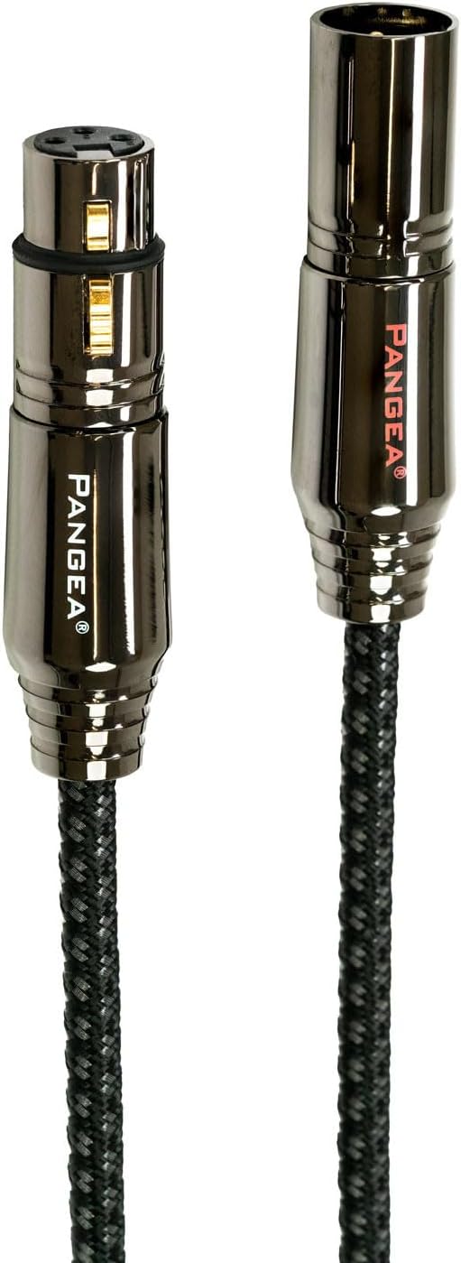 Pangea Audio Premier XL トゥルーバランスオーディオインターコネクトケーブル XLR - XLR - 3.0メ