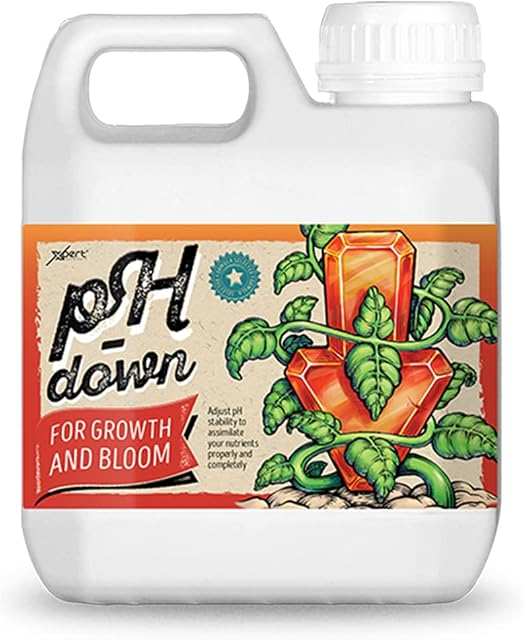 Xpert Nutrients Ph Down 1L - Decreases pH Levels for Growth and Bloom Phase