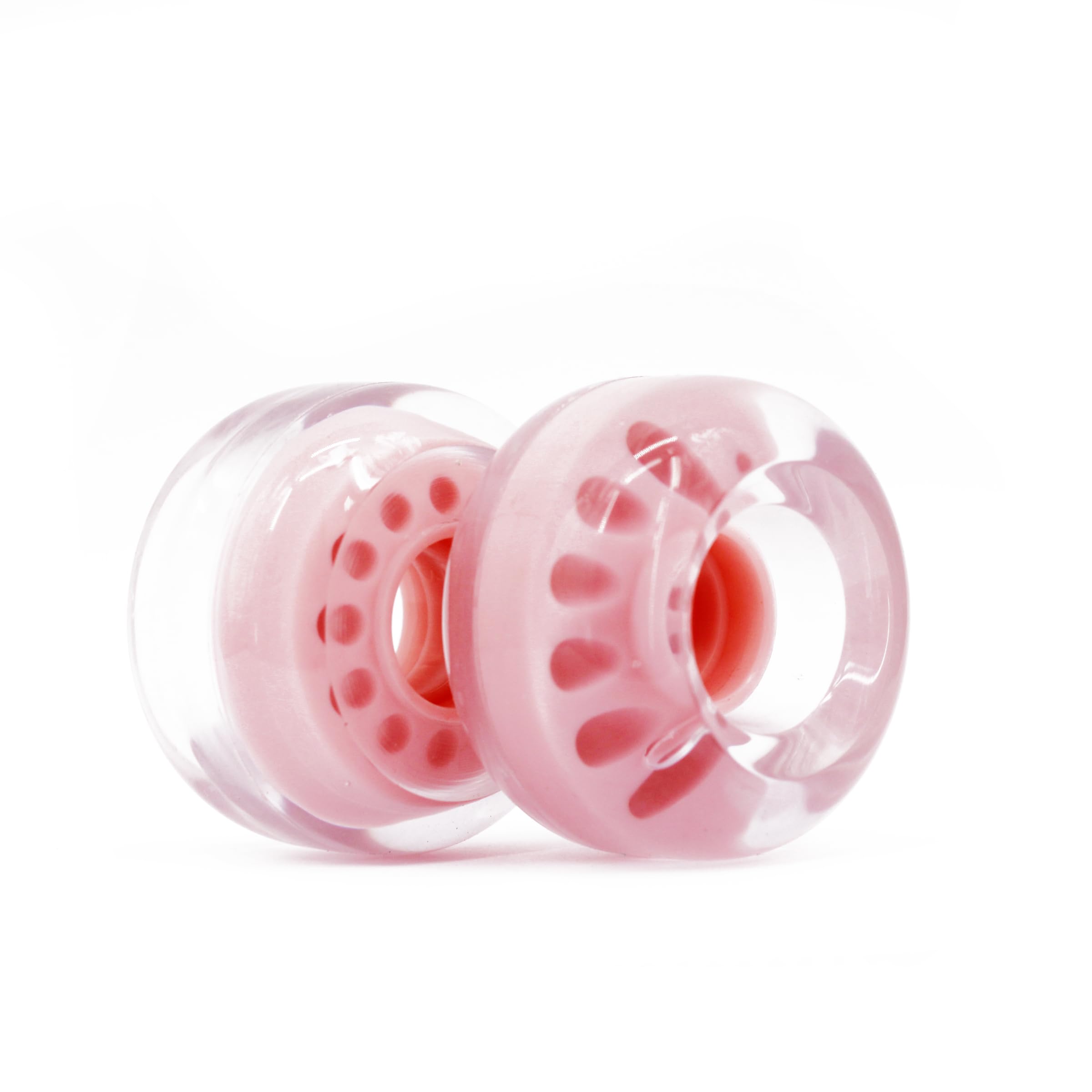 BTFL Outdoor Roller Skate Wheels – 38mm x 62mm 80A (Turquoise, 4) | Flow Recreational Roller Skate Wheels for Park Ramps Street Bowls Outdoor Quad Skating