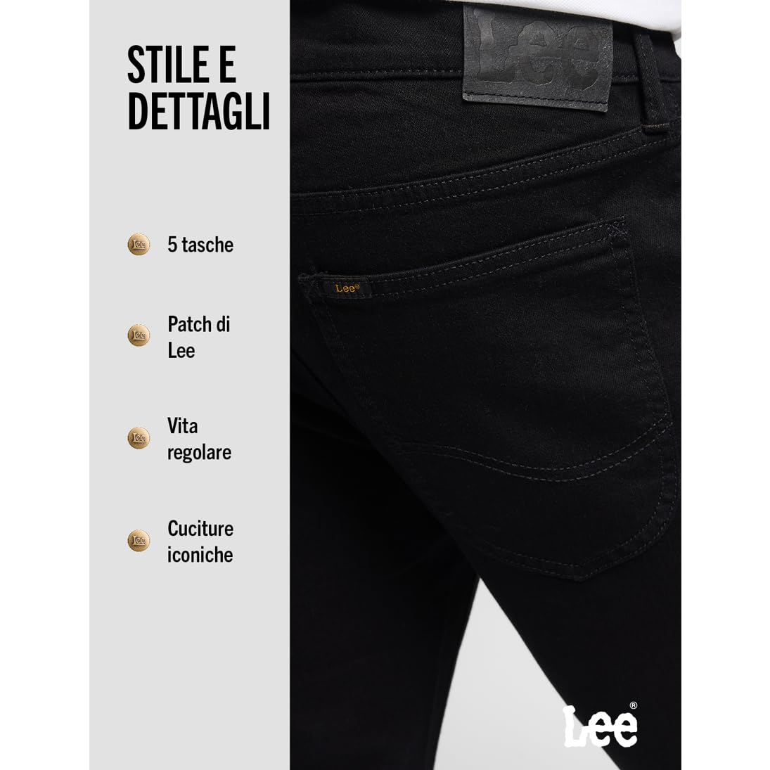 Lee - Luke II, Jeans Uomo