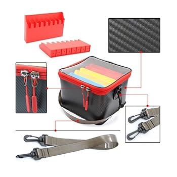 Amazon.co.jp: 48 スロットイカジグケース釣りルアー収納