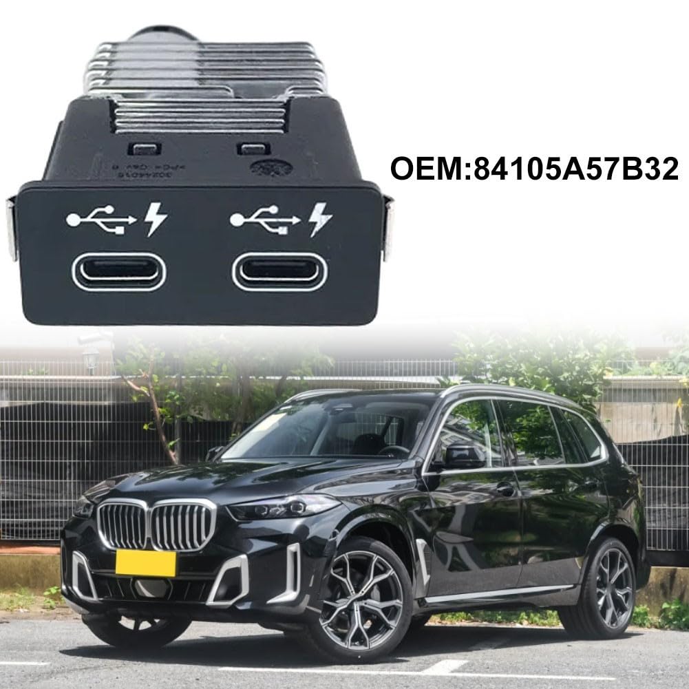 Adatto per BMW X5, struttura in metallo plastica, sostituzione OEM diretta, ripristina la ricarica e i dati