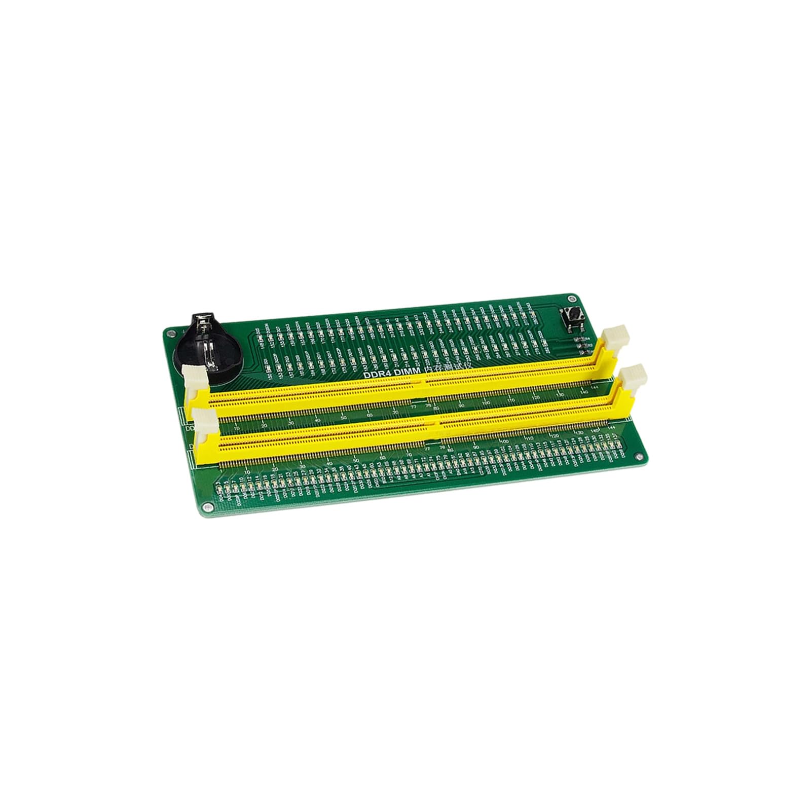 DDR5 DDR4 DDR3 Laptop Slot di Memoria Tester Card Con Indicatori LED Strumento Diagnostico Per Gli Appassionati di PC Strumento di Test di Memoria Riparazione Computer
