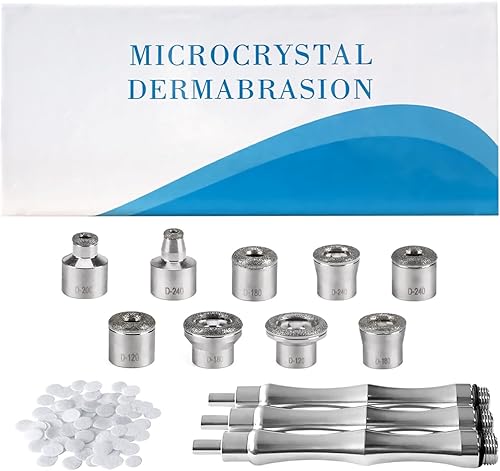 Cabezal de dermoabrasión de diamante, herramienta de microdermoabrasión facial, puntas de repuesto de dermoabrasión de diamante, accesorios para