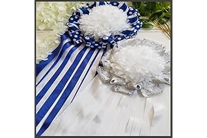 Homecoming Mum Flower - White/Kelly Green
