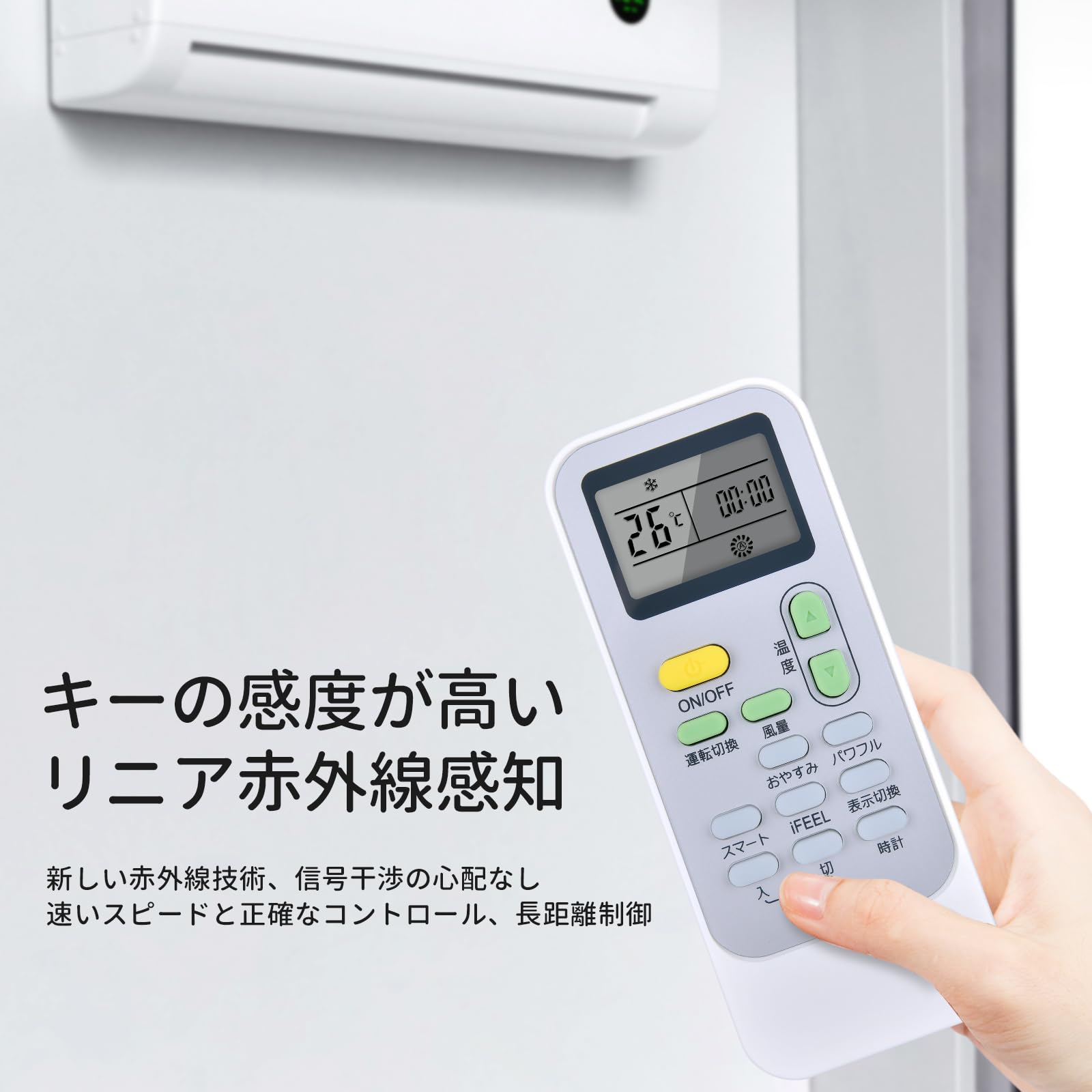 Amazon.co.jp: エアコンリモコン DG11J1-9B for Hisense ハイセンス 