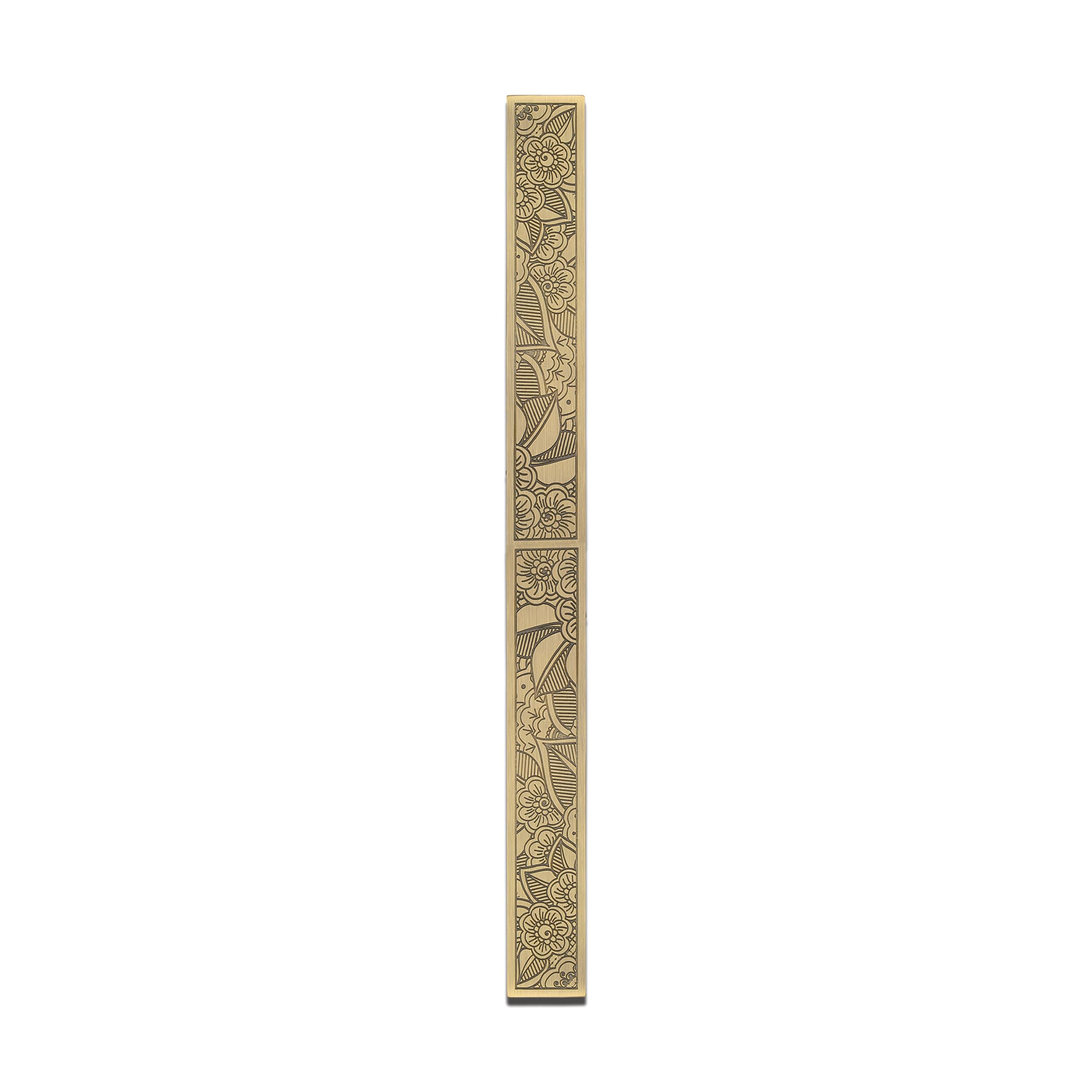 WODIX Canvas 18 Inch Main Door Handle, Door Handles for Main Door, Pull Handles for All The Doors of House, Office, Hotels-Pack of 1, Brass Antique