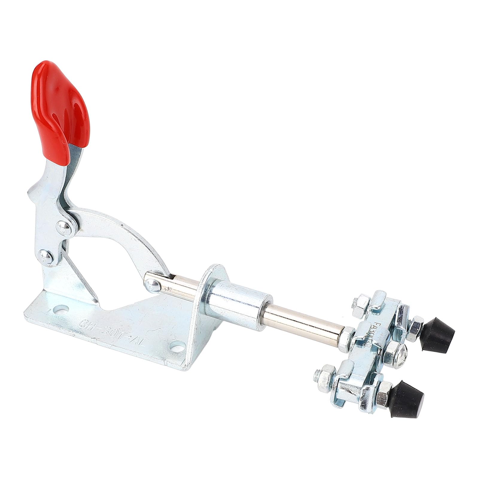 Toggle Clamp Head 45kg Clamping Force 30mm Stroke M4X25 Screw Quick Release Push Pull Clamp for Workshops and Garages
