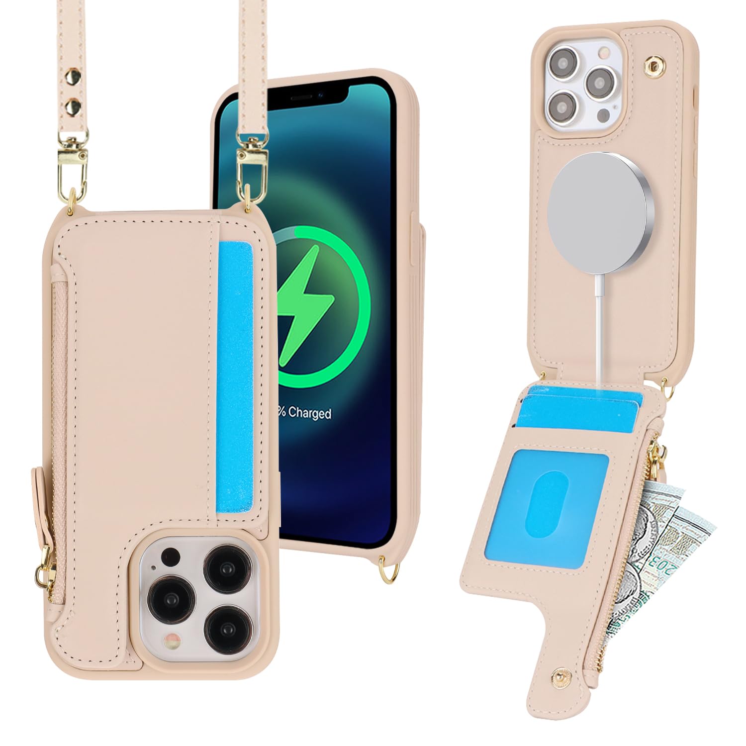 SailorTech for iPhone 12 Pro Max Case with Credit Card Holder magsafe - Image 2
