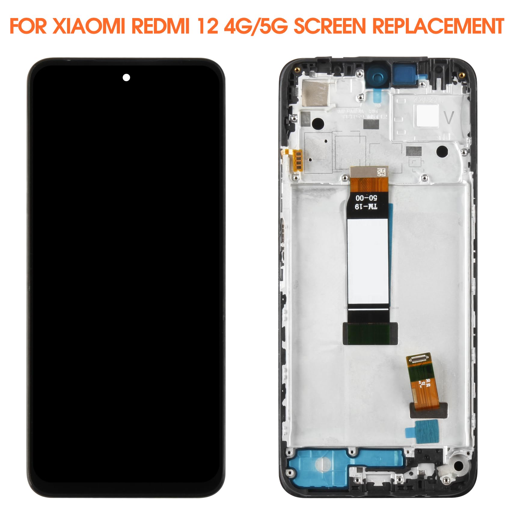 Écran LCD De Remplacement Pour Xiaomi Redmi 12 5G - Compatible, Neuf Sous Blister