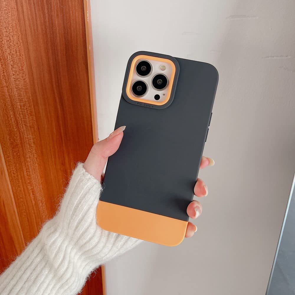Coque iPhone XS Max 3IN1 splicing liquide silicone souple mate