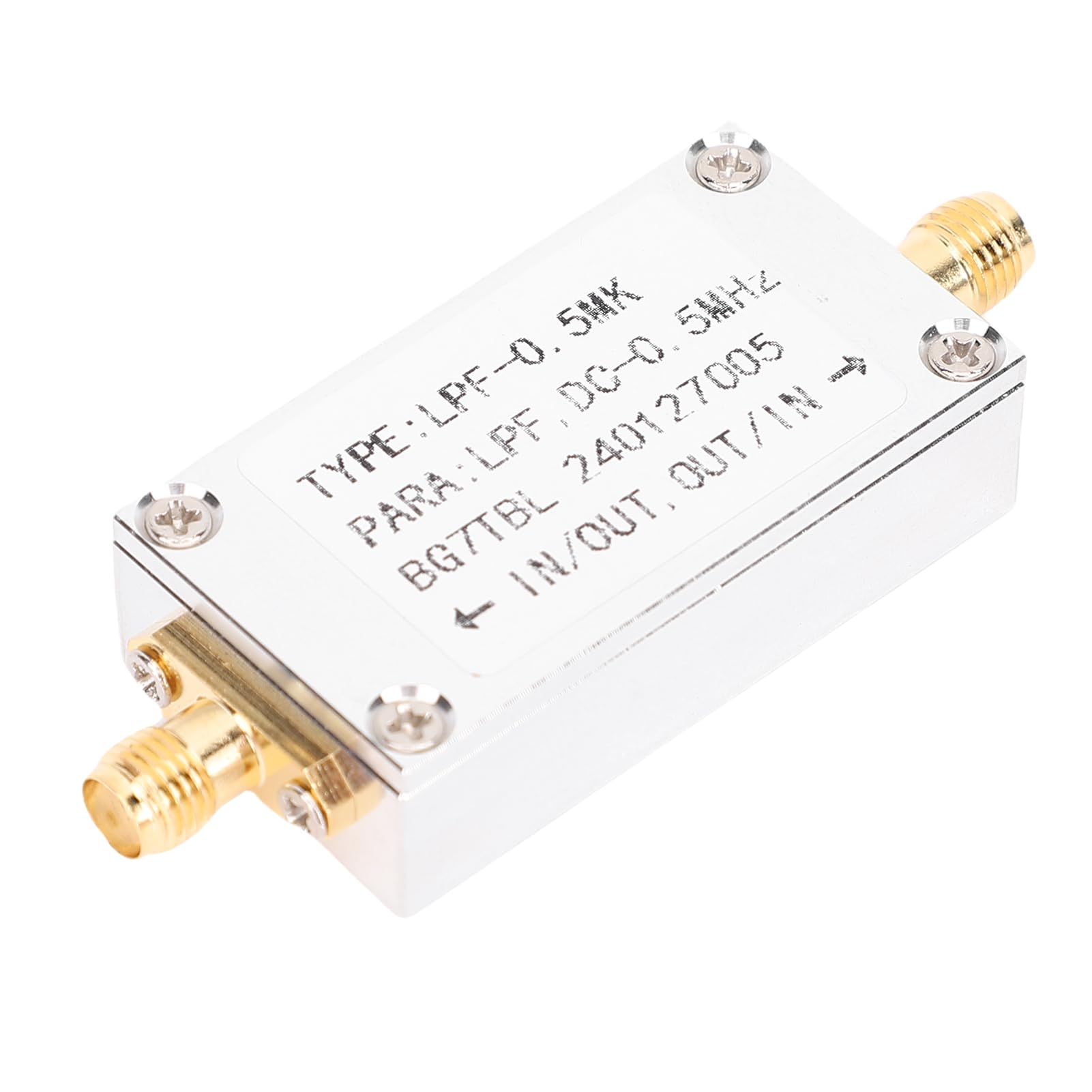 Jectse Radio Low Pass -Filter, Filtre Passe-Bas Robuste pour Le Traitement du Signal
