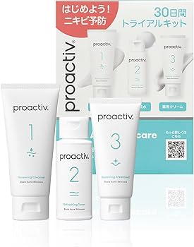 Amazon.co.jp: プロアクティブ トライアルキット 薬用洗顔料(60g)1本