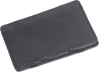 Men's Fashion Magic Money Clip Leather Minimalistic Slim Wallet