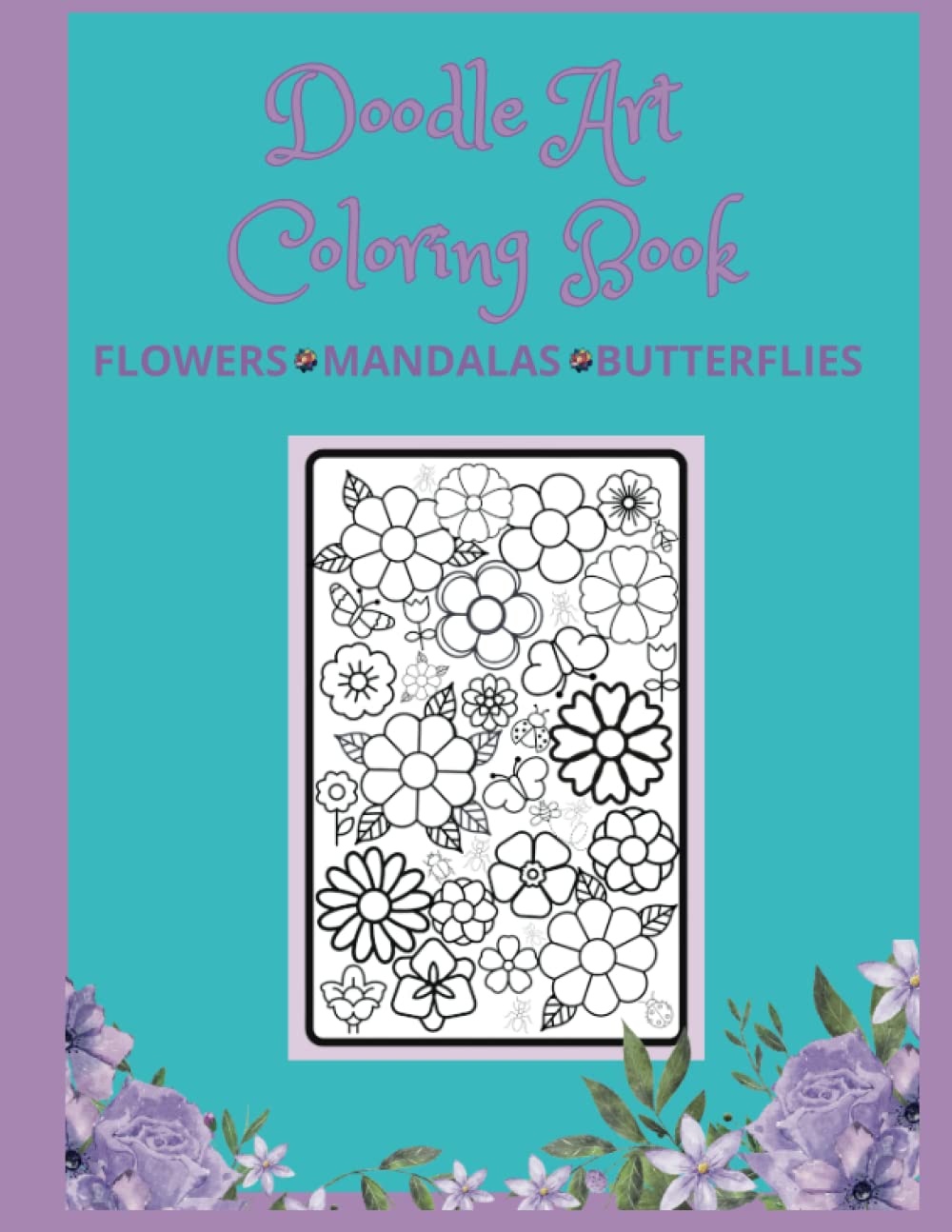 Doodle Art Coloring Book: A Variety of Interesting Designs!