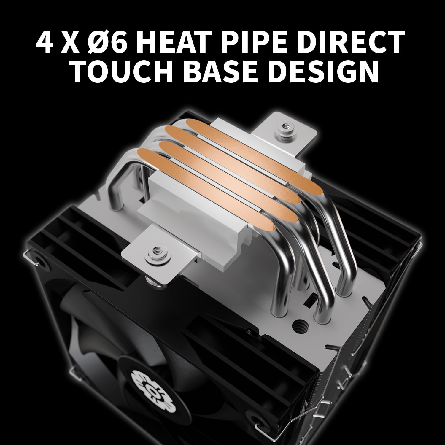 ENERMAX ETS-T41 chłodnica procesora | 2 x 120 mm PWM Fan Forward-Reverse Blade Design|łożysko hydrauliczne |4 x niklowane rury grzewcze 6 mm | TDP 200W+|w zestawie Dow Corning TC-5121C |AMD AM5/AM4