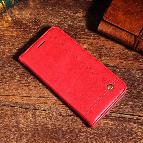 Dkandy for Samsung Galaxy M30s, KC Series Leather Flip Wallet Case Stand with Metal Logo & Card Holder Flip Cover for Samsung Galaxy M30s - (KC Red) (B07YMVMPVM) Amazon Price History, Amazon Price Tracker
