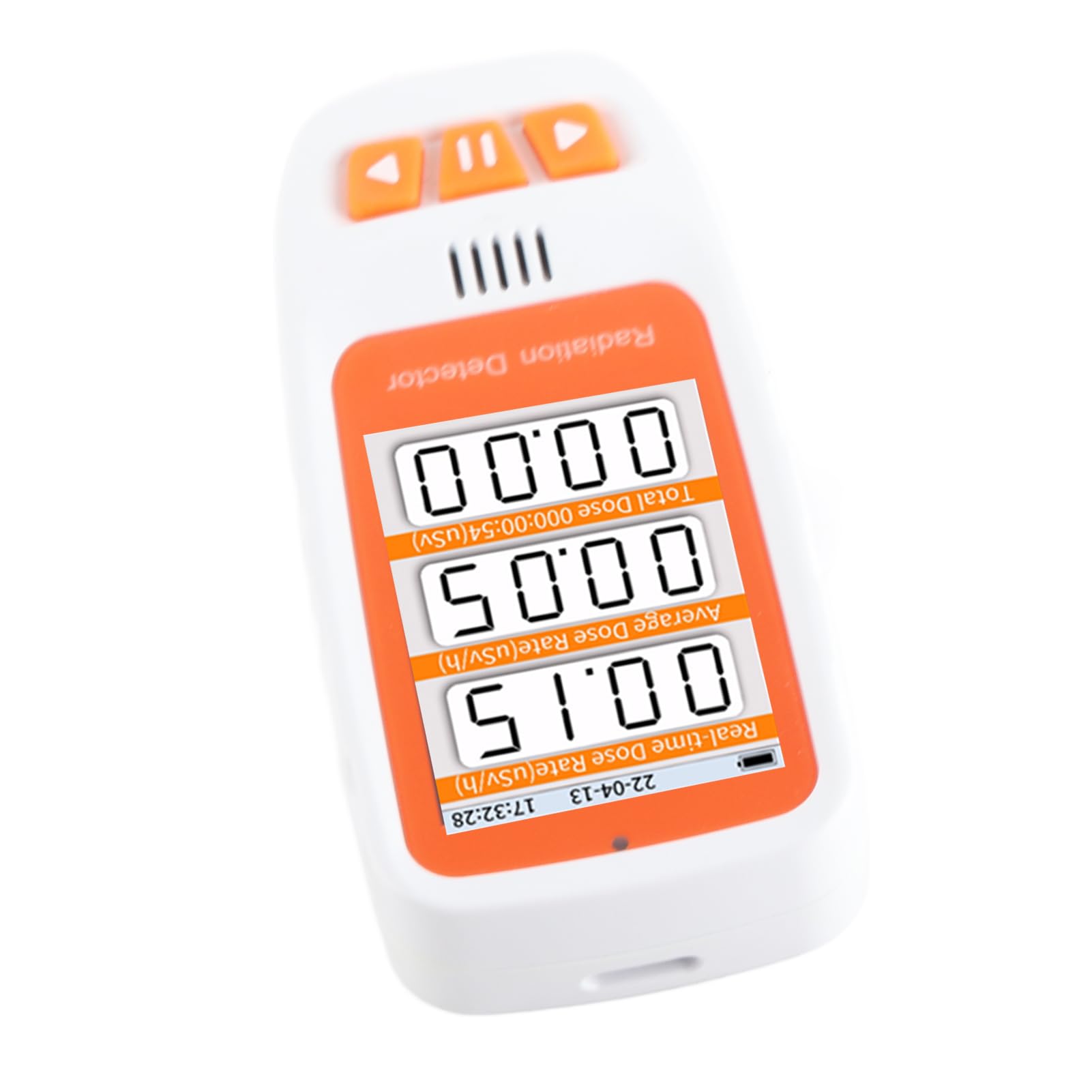 Nuclear Radiation Detector Nuclear Radiation Detector, Nuclear Radiation Monitor Radiation Dose Counter Handheld Beta Gamma X Dose Counter for Household Prevention