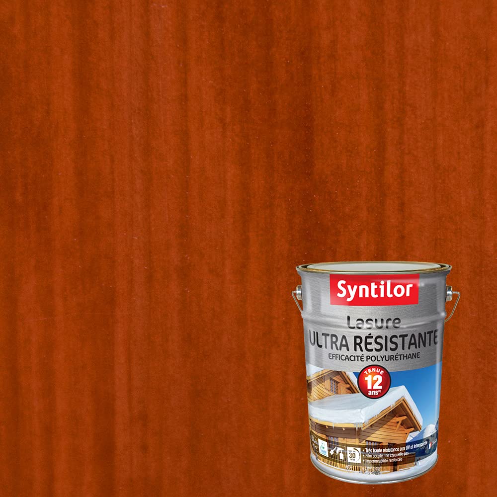 Lasure 12 ans Syntilor chêne doré haute résistance pour protéger vos boiseries