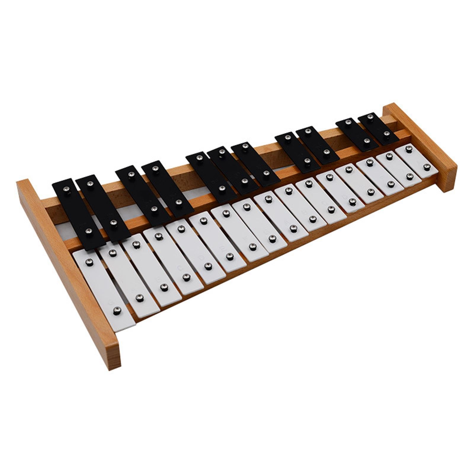 Fenteer Xilófono Compacto de 27 Notas Glockenspiel para Conciertos, Orquestas Escolares