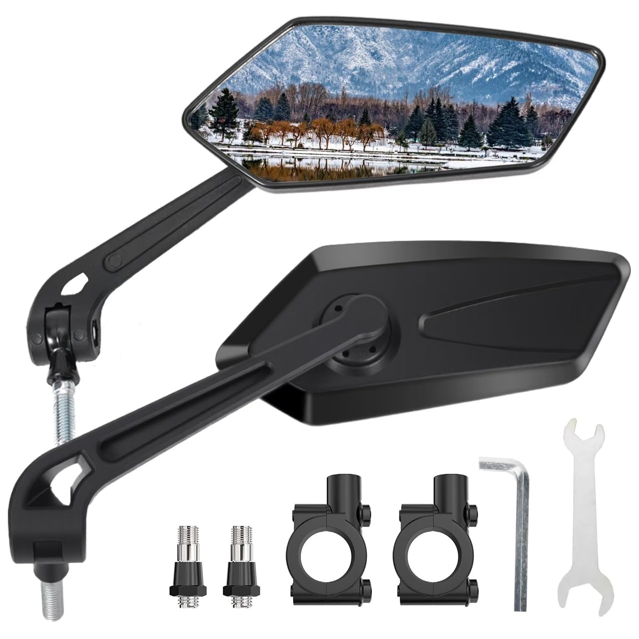Pair of Bike Mirrors, Bike Mirrors For Handlebars