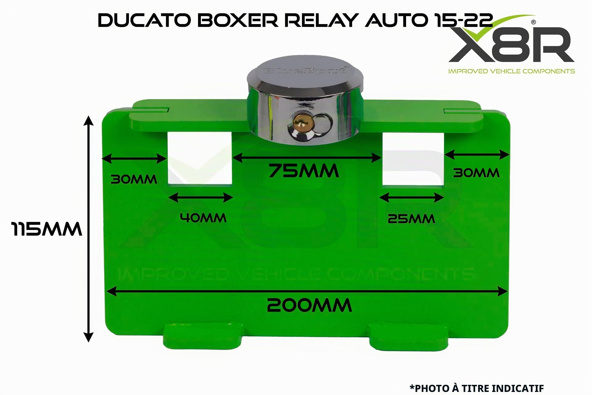Pédale Protection Verrou Protection Antivol pour Ducato Boxer Relay Automatique 2015-2022