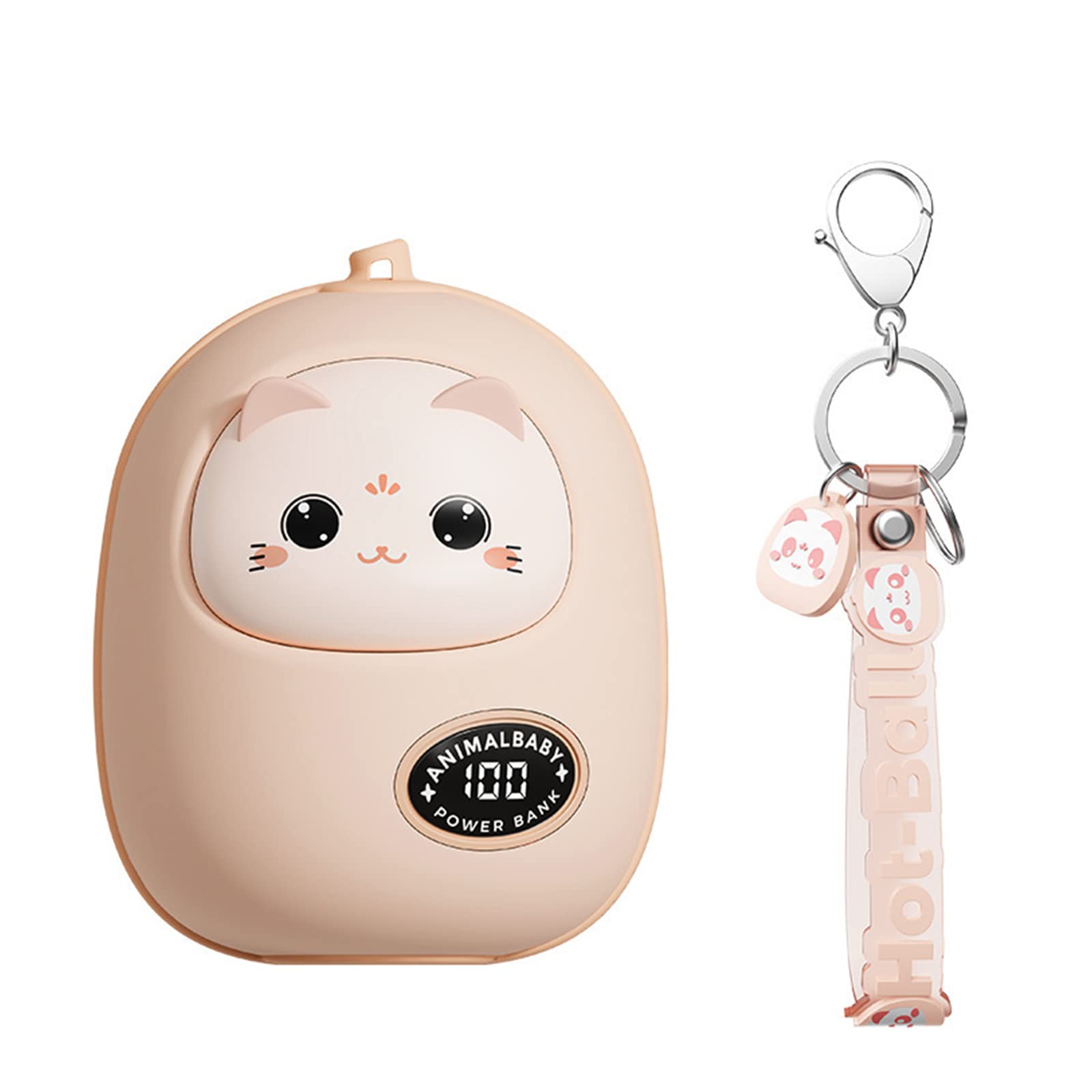 Buxuaaaa Hands Treasure Portable Rechargeable USB Spontaneous Heat Explosion-Proof Portable Winter Warm Hands Treasure Usb Warmer Rechargeable