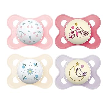 m-mamu　0103 ♡ Amazon.com : MAM Original Baby Pacifier, Nipple Shape Helps