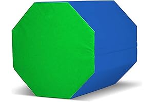 Octagon Gymnastics Mat for Tumbling, Somersault, and Backbend Training
