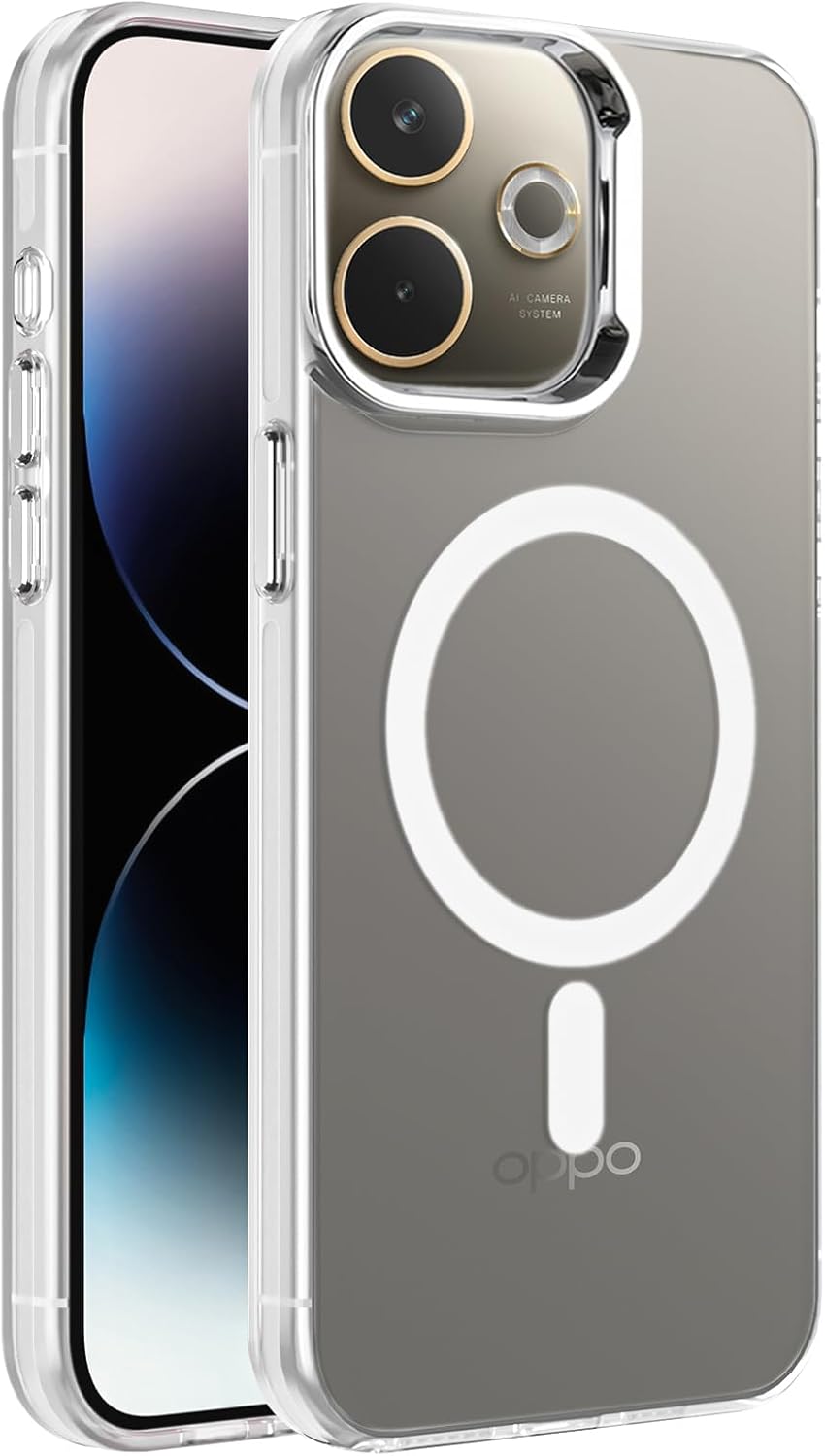 Dl3 Mobilak Case For OPPO A5 Pro Case Crystal Clear Soft TPU Gel Case Flexible Silicone Anti-Scratch Transparent TPU Cover - Clear 2026