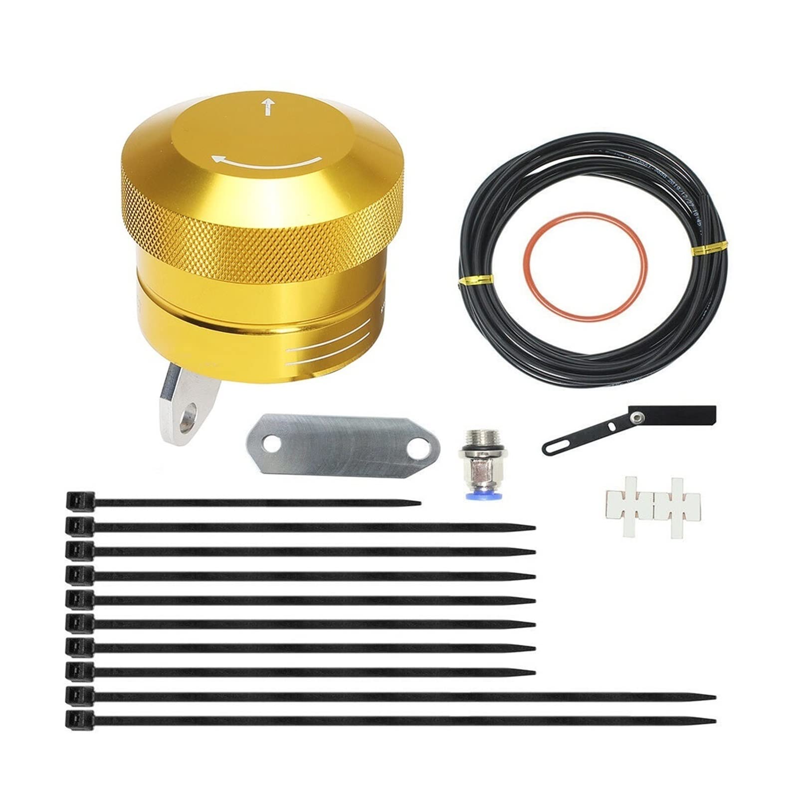 Aktualisieren Sie das Motorrad-Kettenöler-Öler-Kettenöler-Motorrad-Schmiersystem (Color : Gold)