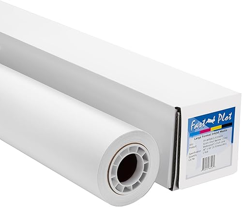 Vista 14 de FastPlot Banner de vinilo para exteriores, impermeable, 15 mil 14.11 oz, rollo de 24 pulgadas x 60 pies, núcleo de 2 pulgadas