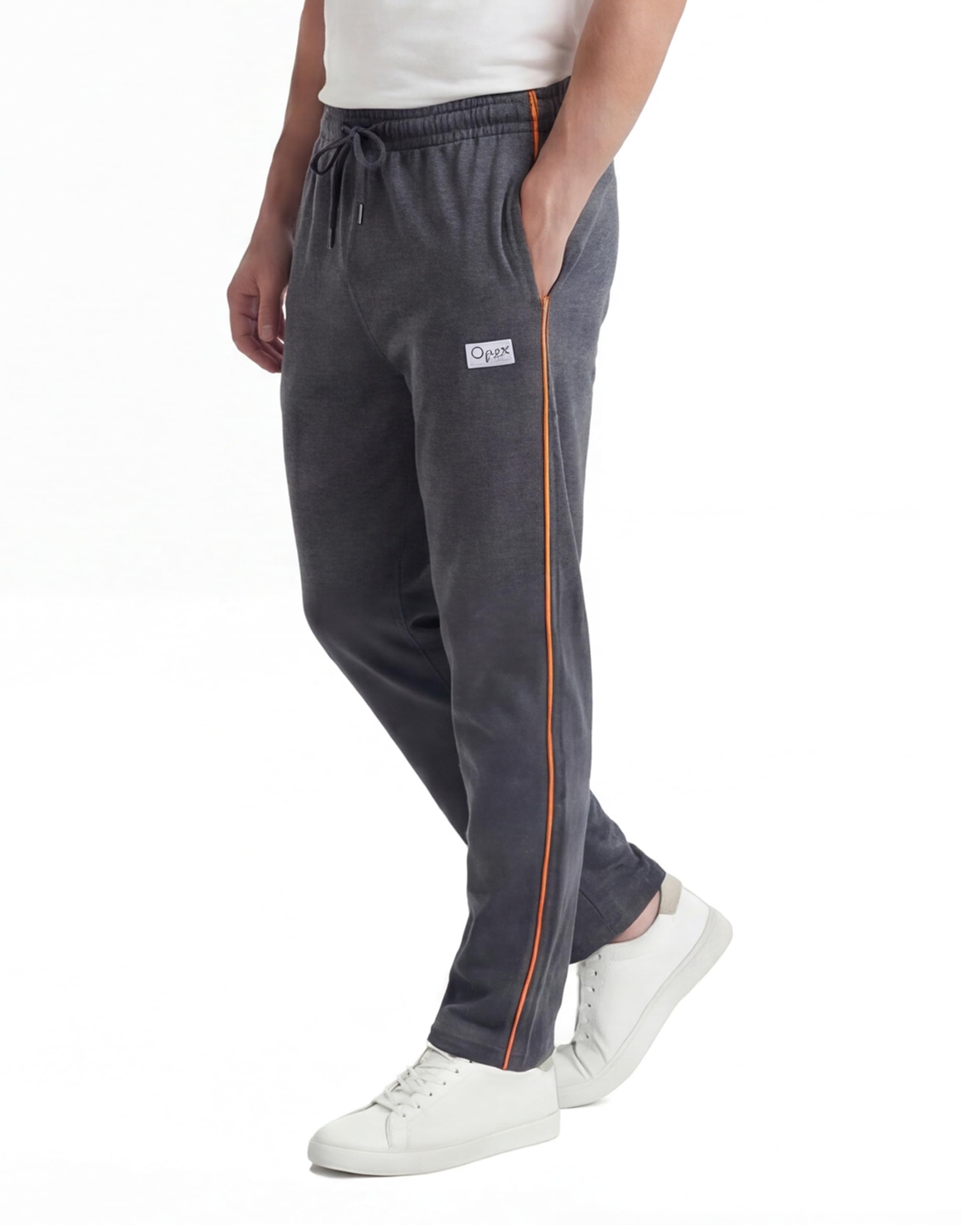 opex Men's Beyond Cotton Track Pants | Regular Fit Lounge & Sports Lower with Side Pockets and Drawstring Waist | Soft Comfortable Everyday Wear-picture-27