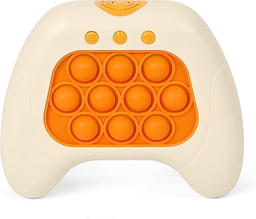 Pop Game It Pro - Juego de mano para ansiedad, juguete con luz para presionar, máquina de burbujas para aliviar el estrés, juego educativo de