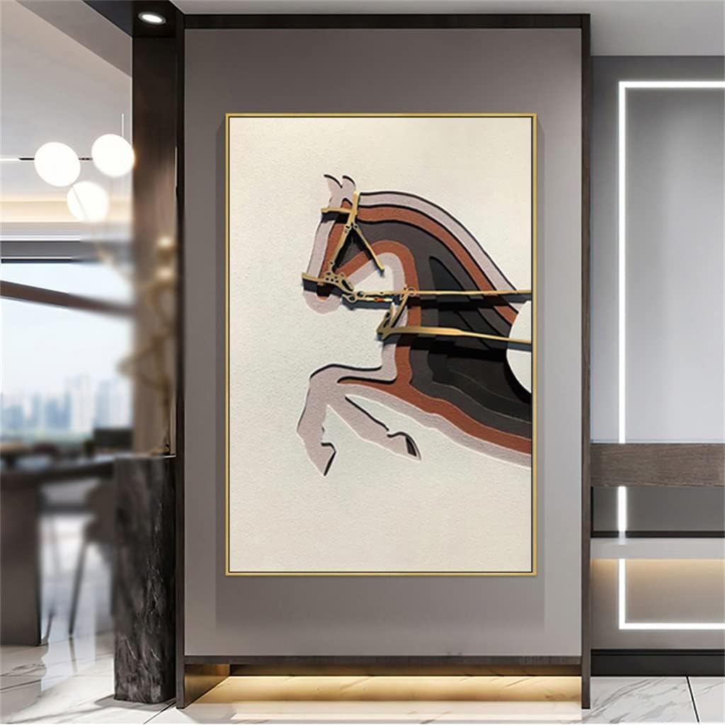 物理的な絵画ソファの背景の壁の装飾画立体的な吊り下げ絵画手描き（D